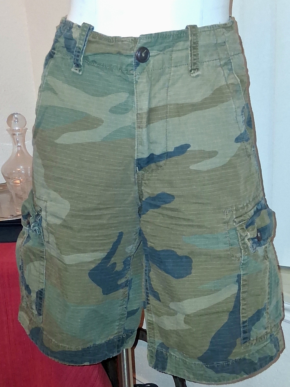 Camo Cargo Shorts